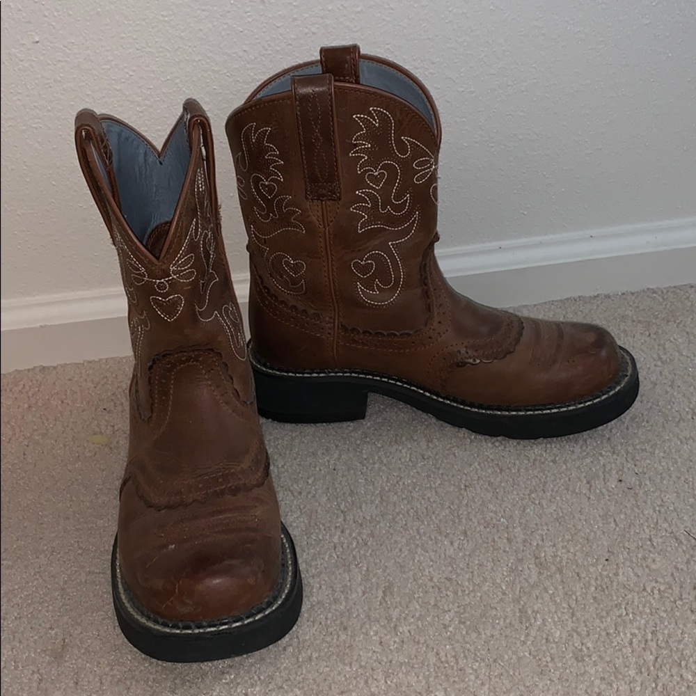 Ariat fatbaby saddle boots